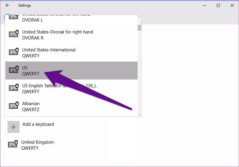 Change-Windows-10-Keyboard-to-US-06_4d470f76dc99e18ad75087b1b8410ea9 أفضل 3 طرق لتغيير لوحة مفاتيح Windows 10 إلى اللغة الأمريكية US