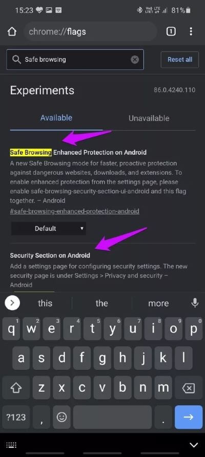 كيفية تمكين التصفح الآمن المحسن في Chrome لنظام Android - %categories