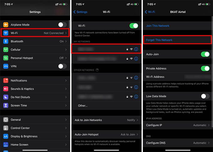 كيفية إصلاح iPhone غير متصل بشبكة WiFi - %categories