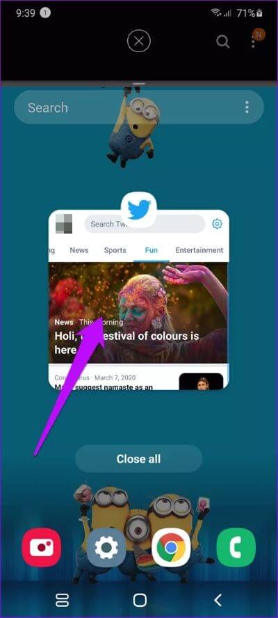 How-to-Use-Split-Screen-on-the-Samsung-Galaxy-S20-4_935adec67b324b146ff212ec4c69054f كيفية استخدام تقسيم الشاشة على Samsung Galaxy S20 و S20 +