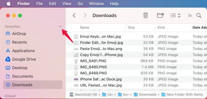 كيفية استعادة قائمة الشريط الجانبي لـ Finder المفقودة على نظام Mac - %categories