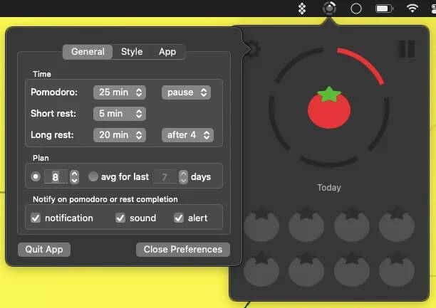 Pomo-Timer-Pomodoro-mac-app_4d470f76dc99e18ad75087b1b8410ea9 أفضل 10 تطبيقات Pomodoro لنظام التشغيل Mac يجب أن تجربها