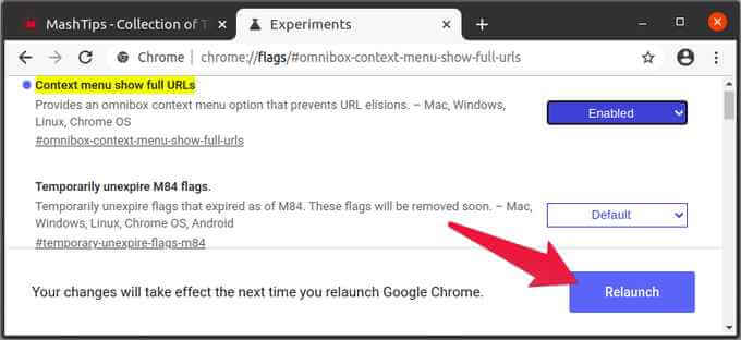 كيفية جعل Google Chrome يظهر دائمًا عنوان URL الكامل - %categories