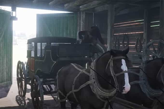 Stealing-Carriage-RDR-2 كيفية كسب المال في Red Dead Redemption 2