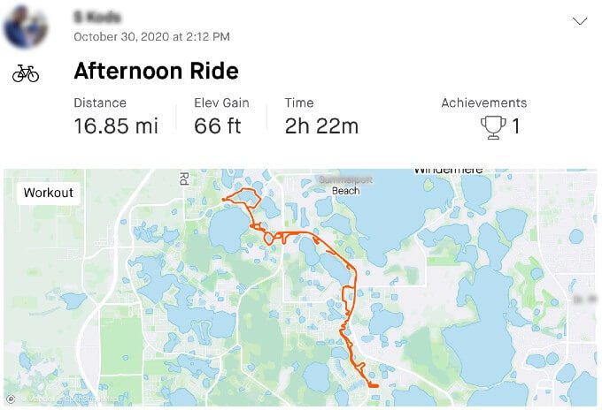 Strava-Activity-Map كيفية إخفاء موقع البدء والانتهاء لأنشطة Strava الخاصة بك