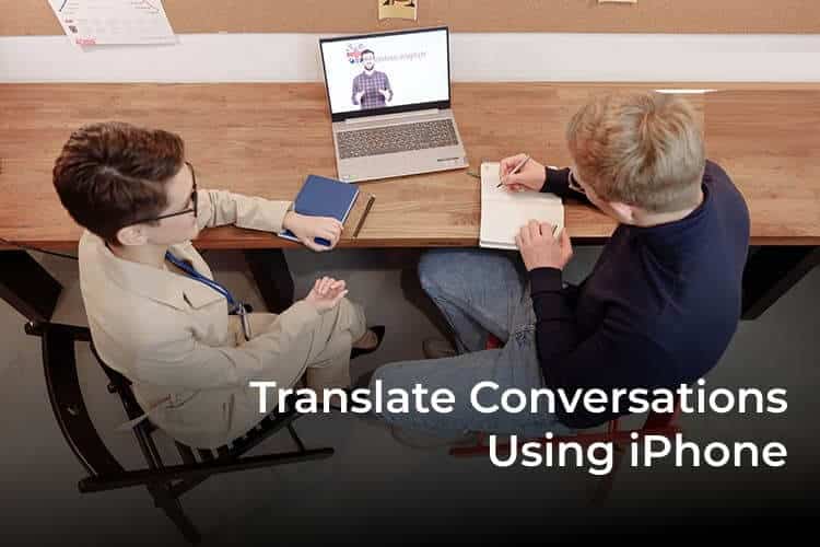 Translate-Conversations-Using-iPhone-F كيفية ترجمة المحادثات باستخدام تطبيق الترجمة على iPhone