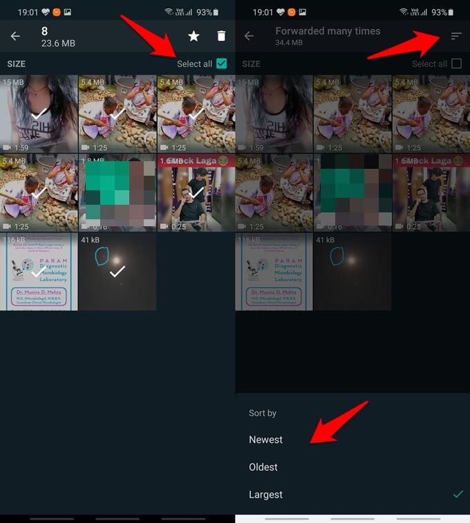 Use-WhatsApp-Storage-Management-Tool-3 كيفية استخدام أداة إدارة تخزين WhatsApp لتحرير مساحة على هاتفك