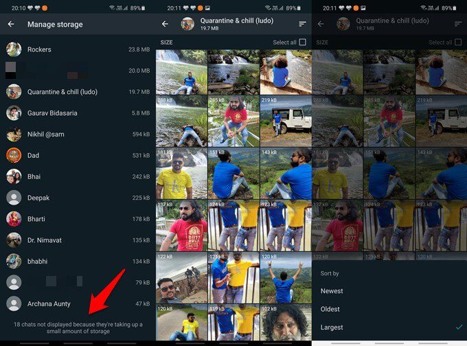 Use-WhatsApp-Storage-Management-Tool-6 كيفية استخدام أداة إدارة تخزين WhatsApp لتحرير مساحة على هاتفك