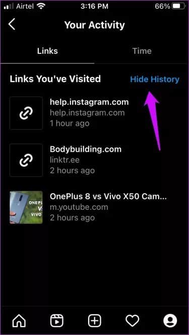 View-All-Websites-You-Have-Visited-on-Instagram-10_935adec67b324b146ff212ec4c69054f كيفية عرض جميع مواقع الويب التي قمت بزيارتها على Instagram