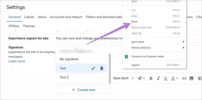 كيفية إضافة أو إزالة رابط من صورة في توقيع Gmail - %categories