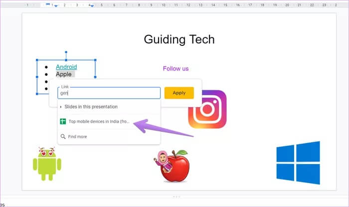 add-links-to-google-slides-27_935adec67b324b146ff212ec4c69054f دليل كامل لإضافة الارتباطات التشعبية في Google Slides على الهاتف المحمول والكمبيوتر