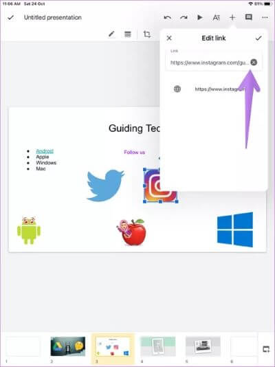 add-links-to-google-slides-28_40dd5eab97016030a3870d712fd9ef0f دليل كامل لإضافة الارتباطات التشعبية في Google Slides على الهاتف المحمول والكمبيوتر