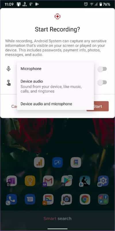 android-11-screen-recorder-not-showing-up-11_40dd5eab97016030a3870d712fd9ef0f أفضل 5 إصلاحات لعدم ظهور مسجل شاشة على Android 11