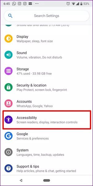 android-volume-buttons-not-working-nougat-oreo-p-11_4d470f76dc99e18ad75087b1b8410ea9 كيفية إصلاح عدم عمل أزرار حجم صوت Android بعد التحديث