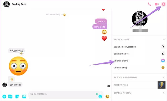 change-messenger-theme-color-1a_935adec67b324b146ff212ec4c69054f دليل لتغيير لون سمة الدردشة في Facebook Messenger