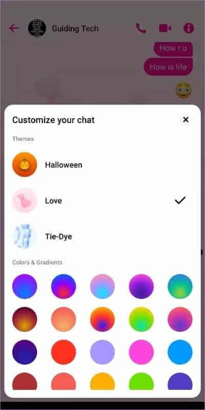 change-messenger-theme-color-7_40dd5eab97016030a3870d712fd9ef0f دليل لتغيير لون سمة الدردشة في Facebook Messenger
