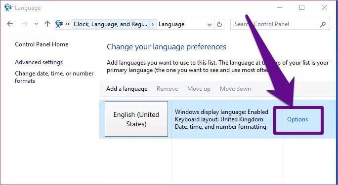 change-windows-10-keyboard-from-uk-to-us-02_4d470f76dc99e18ad75087b1b8410ea9 أفضل 3 طرق لتغيير لوحة مفاتيح Windows 10 إلى اللغة الأمريكية US