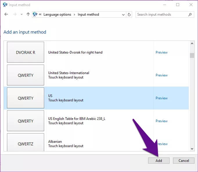 change-windows-10-keyboard-from-uk-to-us-04_4d470f76dc99e18ad75087b1b8410ea9 أفضل 3 طرق لتغيير لوحة مفاتيح Windows 10 إلى اللغة الأمريكية US