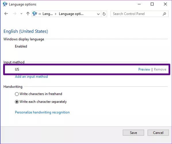 change-windows-10-keyboard-from-uk-to-us-06_4d470f76dc99e18ad75087b1b8410ea9 أفضل 3 طرق لتغيير لوحة مفاتيح Windows 10 إلى اللغة الأمريكية US