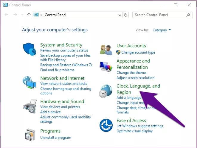 change-windows-10-keyboard-from-uk-to-us_4d470f76dc99e18ad75087b1b8410ea9 أفضل 3 طرق لتغيير لوحة مفاتيح Windows 10 إلى اللغة الأمريكية US