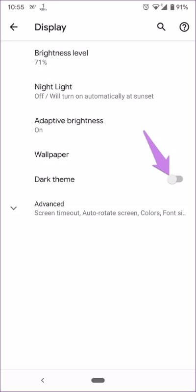 dark-mode-not-working-in-gmail-and-google-apps-5_40dd5eab97016030a3870d712fd9ef0f أفضل 7 طرق لإصلاح عدم عمل الوضع المظلم في Gmail وتطبيقات Google الأخرى