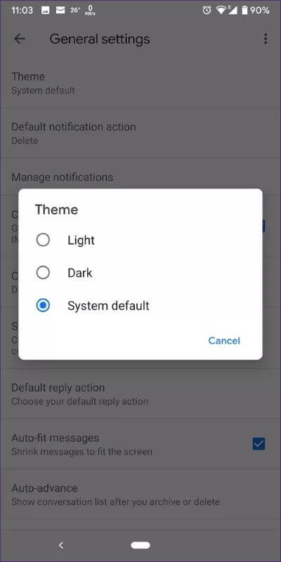 dark-mode-not-working-in-gmail-and-google-apps-6_40dd5eab97016030a3870d712fd9ef0f أفضل 7 طرق لإصلاح عدم عمل الوضع المظلم في Gmail وتطبيقات Google الأخرى