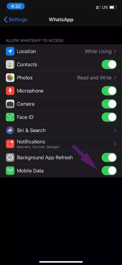 enable-mobile-data_40dd5eab97016030a3870d712fd9ef0f أفضل 10 طرق لإصلاح عدم تنزيل WhatsApp للوسائط على iOS و Android