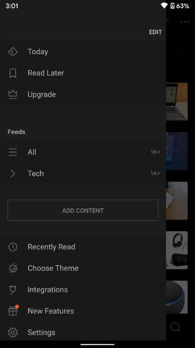 feedly-home-2_40dd5eab97016030a3870d712fd9ef0f أفضل 5 تطبيقات قارئ RSS لنظام Android