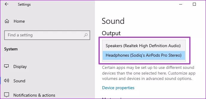 أفضل 5 طرق لإصلاح سماعات Blue­tooth متصلة ولكن لا يوجد صوت على Windows 10 - %categories