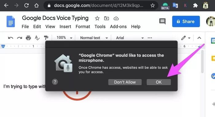 أفضل 4 طرق لإصلاح عدم عمل الكتابة الصوتية لـ Google Docs - %categories