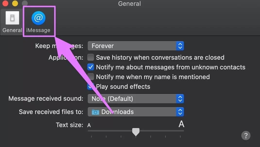 fix-imessages-not-syncing-mac-02_4d470f76dc99e18ad75087b1b8410ea9 أفضل 5 إصلاحات لعدم مزامنة iMessages على جهاز Mac الخاص بك