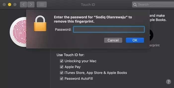 دليل لإصلاح عدم عمل معرف اللمس Touch ID على MacBook - %categories