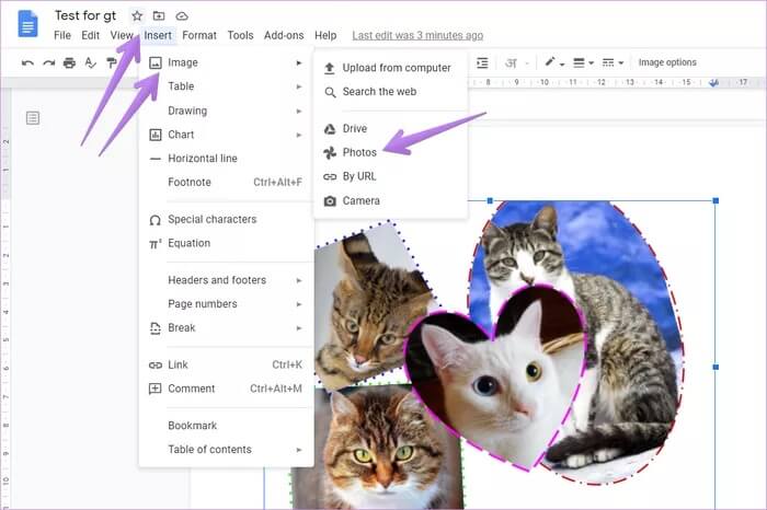 أفضل طريقتين لإنشاء صورة مجمعة في Google Docs - %categories