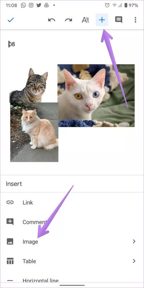 how-to-create-collage-in-google-docs-17_40dd5eab97016030a3870d712fd9ef0f أفضل طريقتين لإنشاء صورة مجمعة في Google Docs