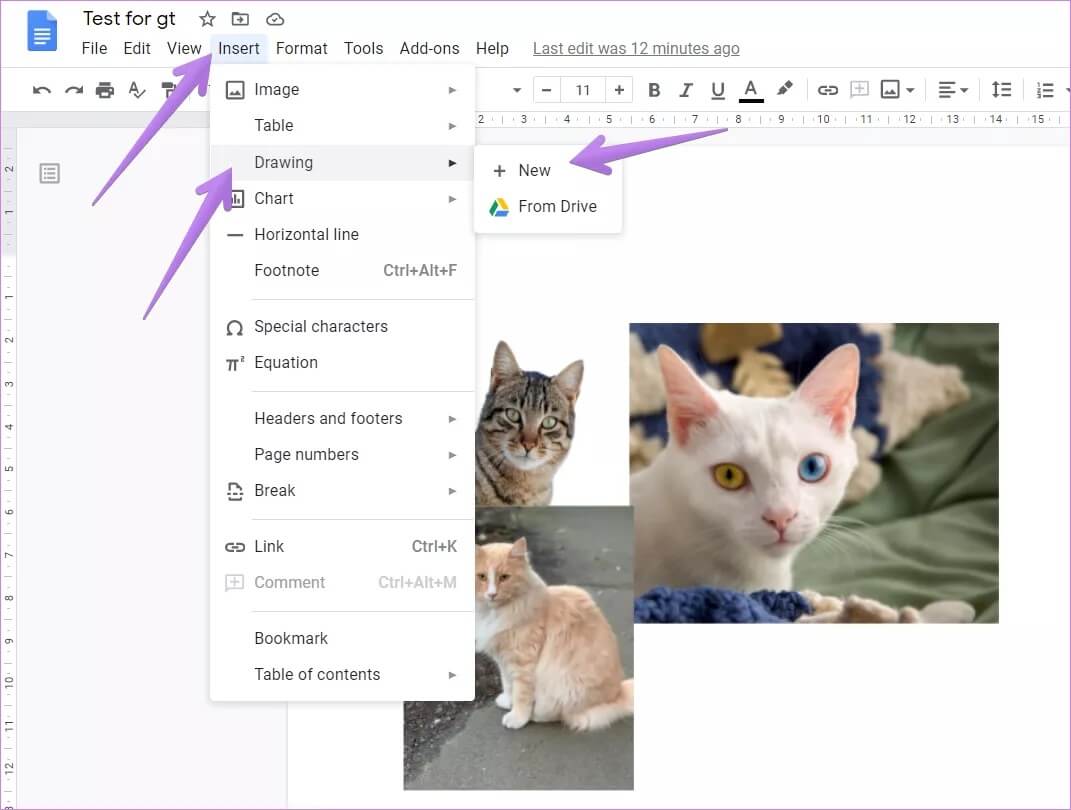 how-to-create-collage-in-google-docs-1_4d470f76dc99e18ad75087b1b8410ea9 أفضل طريقتين لإنشاء صورة مجمعة في Google Docs