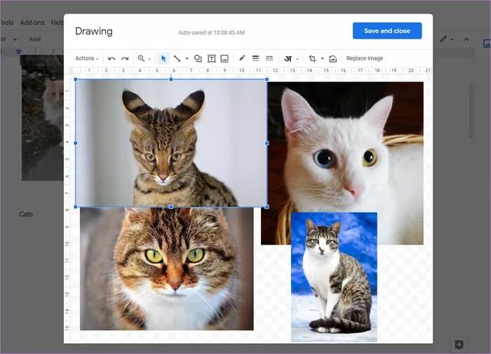 how-to-create-collage-in-google-docs-4_935adec67b324b146ff212ec4c69054f أفضل طريقتين لإنشاء صورة مجمعة في Google Docs