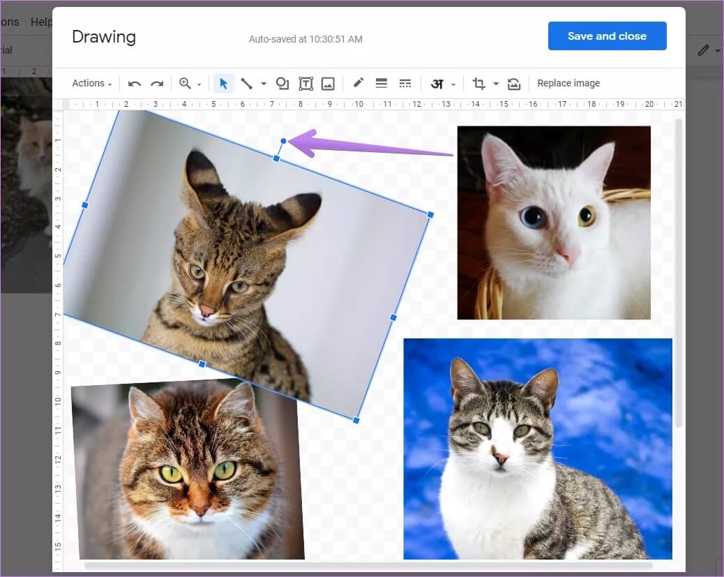 how-to-create-collage-in-google-docs-6_4d470f76dc99e18ad75087b1b8410ea9 أفضل طريقتين لإنشاء صورة مجمعة في Google Docs