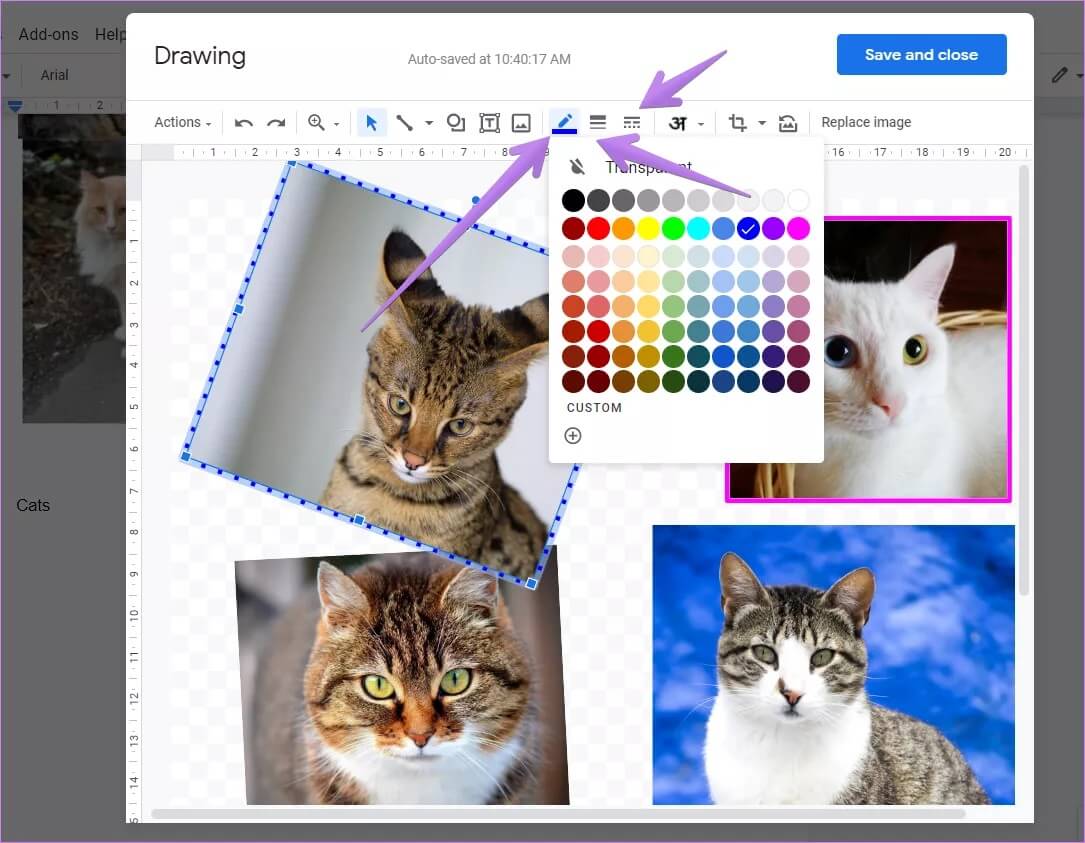 how-to-create-collage-in-google-docs-9_4d470f76dc99e18ad75087b1b8410ea9 أفضل طريقتين لإنشاء صورة مجمعة في Google Docs