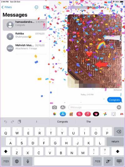 أفضل 7 حيل في iMessage مثل Pew Pew لإضافة تأثيرات خاصة - %categories