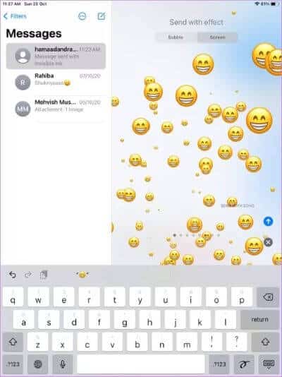 أفضل 7 حيل في iMessage مثل Pew Pew لإضافة تأثيرات خاصة - %categories