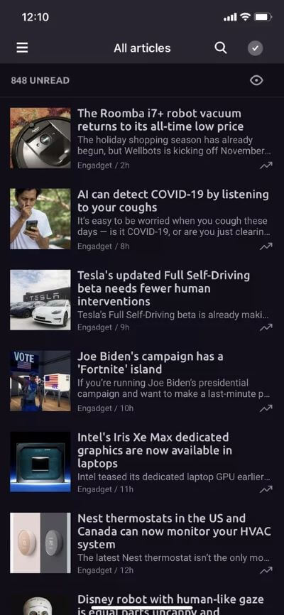 inoreader-ui_40dd5eab97016030a3870d712fd9ef0f أفضل 5 تطبيقات قارئ RSS لـ iPhone