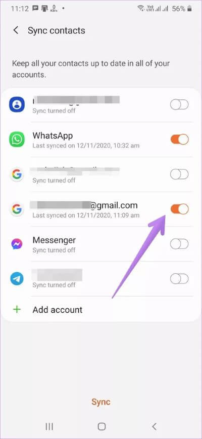 move-samsung-contacts-to-google-account-15_40dd5eab97016030a3870d712fd9ef0f أفضل 3 طرق لنقل جهات الاتصال من حساب Samsung إلى Google