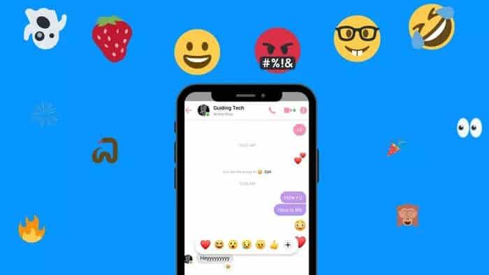 كيفية الرد على الرسائل في Facebook Messenger باستخدام رموز تعبيرية مختلفة - %categories