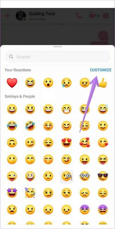 react-to-facebook-messenger-messages-with-different-emoji-3_40dd5eab97016030a3870d712fd9ef0f-1 كيفية الرد على الرسائل في Facebook Messenger باستخدام رموز تعبيرية مختلفة