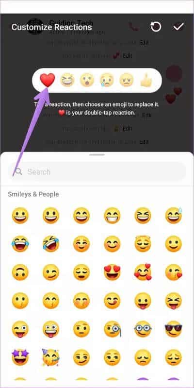 react-to-facebook-messenger-messages-with-different-emoji-7_40dd5eab97016030a3870d712fd9ef0f كيفية الرد على الرسائل في Facebook Messenger باستخدام رموز تعبيرية مختلفة