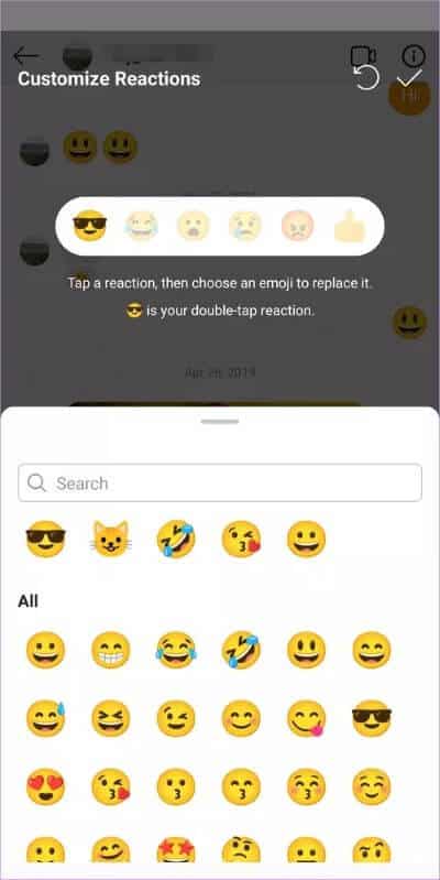 react to instagram messages with different emojis 10a 40dd5eab97016030a3870d712fd9ef0f - كيفية الرد على رسائل Instagram باستخدام رموز تعبيرية مختلفة