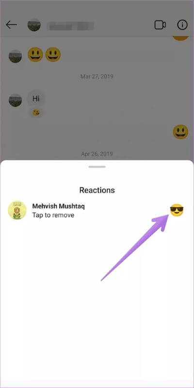 react to instagram messages with different emojis 13 40dd5eab97016030a3870d712fd9ef0f - كيفية الرد على رسائل Instagram باستخدام رموز تعبيرية مختلفة