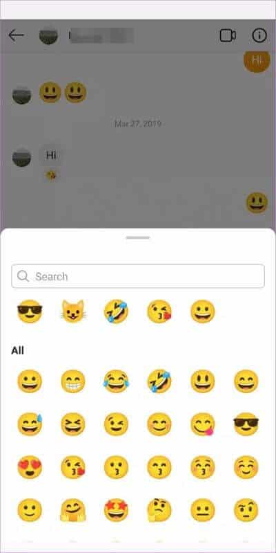 react to instagram messages with different emojis 6 40dd5eab97016030a3870d712fd9ef0f - كيفية الرد على رسائل Instagram باستخدام رموز تعبيرية مختلفة