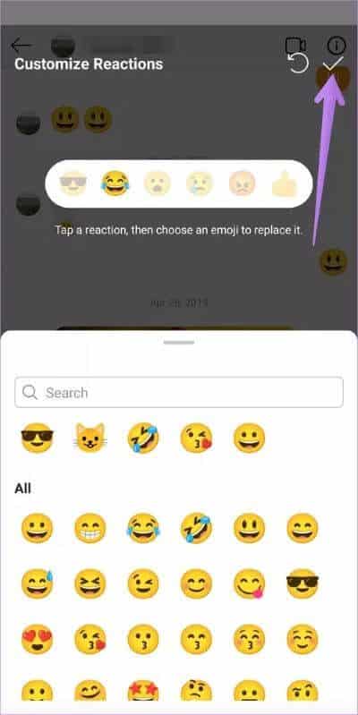 react to instagram messages with different emojis 8a 40dd5eab97016030a3870d712fd9ef0f - كيفية الرد على رسائل Instagram باستخدام رموز تعبيرية مختلفة