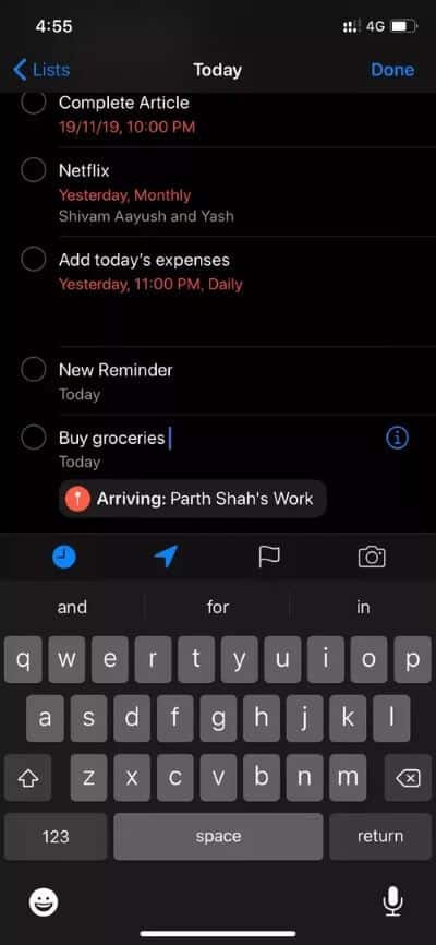 reminder-app-task_40dd5eab97016030a3870d712fd9ef0f Apple Reminders مقابل TickTick: ما هو تطبيق التذكيرات الأفضل على iPhone